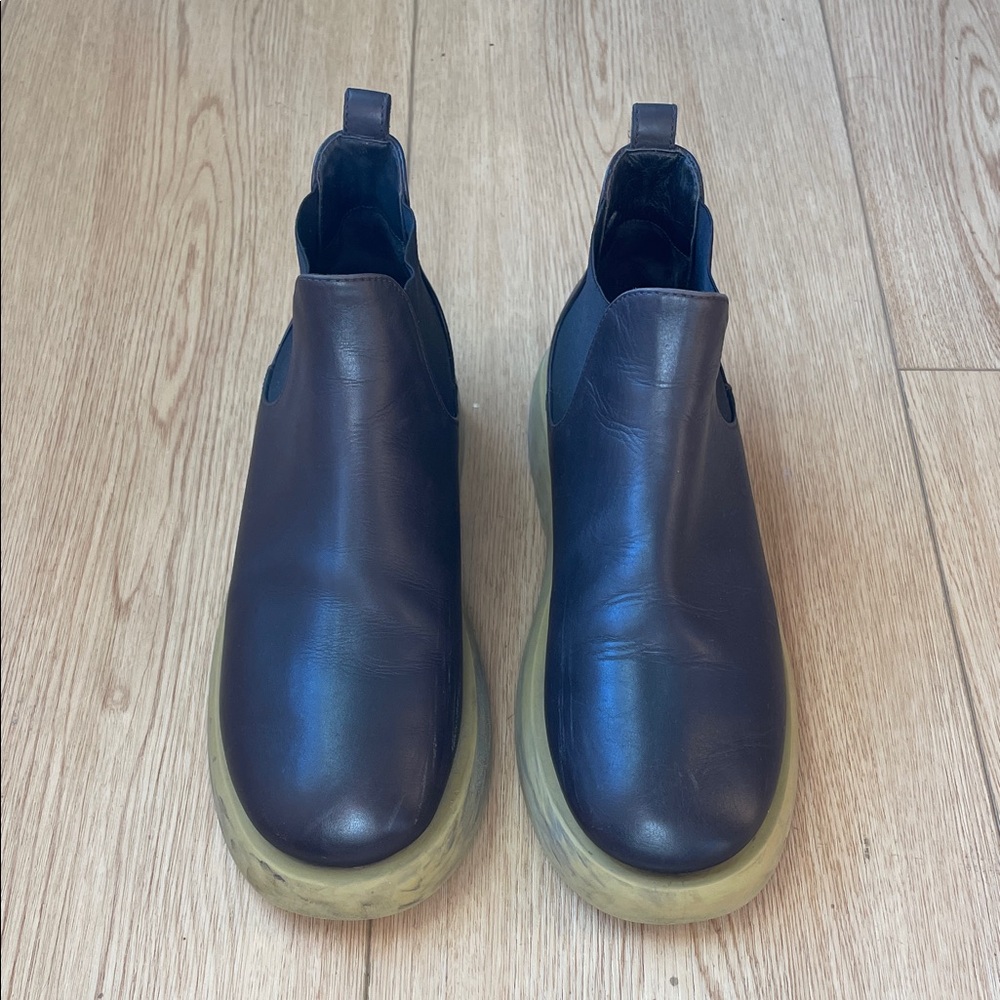 Marsell Brown Leather Chelsea Boots